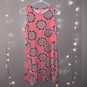 Breezy Sleeveless LOFT Pink Dress